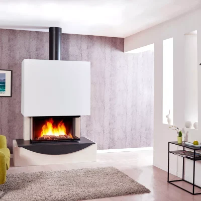 Cheminée et insert GODIN