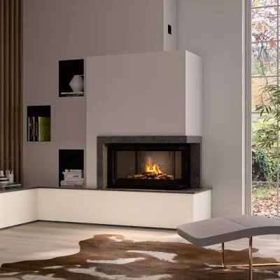 Cheminée et insert GODIN