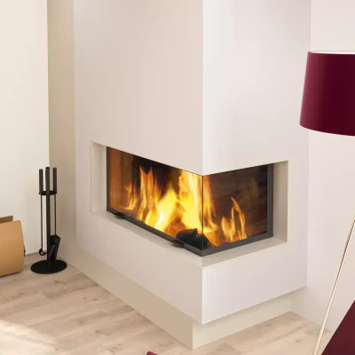 Cheminée et insert GODIN