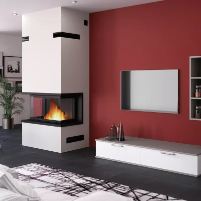 Cheminée et insert GODIN