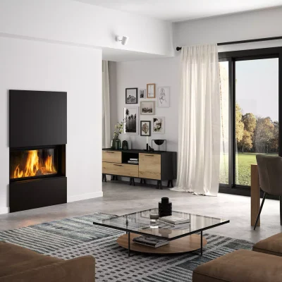 Cheminée et insert GODIN