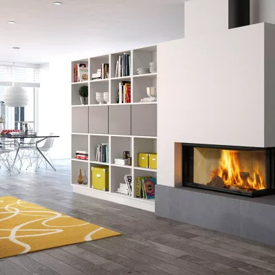 Cheminée et insert GODIN