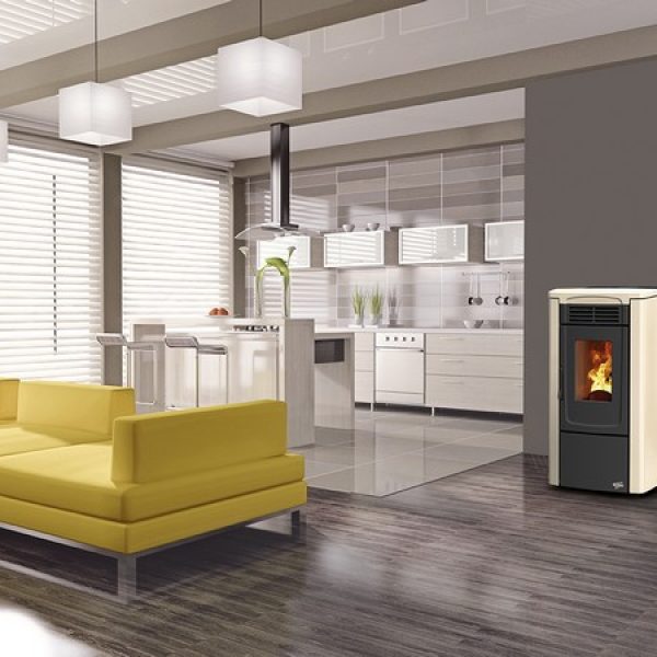 Réalisation d'un poêle à bois aux Sables-d'Olonne par Déco'Styl