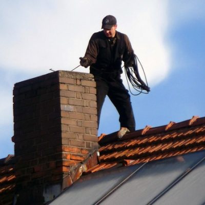 Réalisation d'un ramonage à Venansault par Déco'Styl